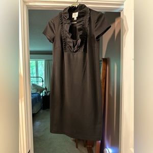 ⭐️ Suzi Chin for Maggy London Boutique Ruffle neck sheath dress